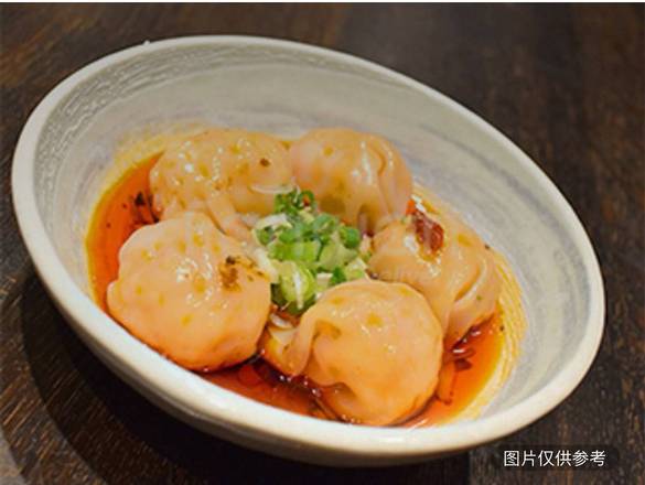 9. Fresh Shrimp Red Oil Wontons 鲜虾红油抄手